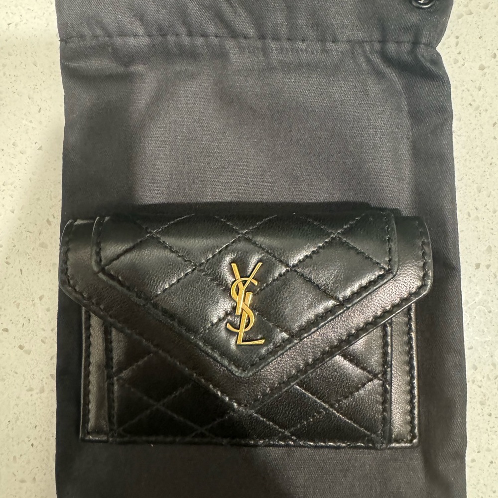 Brand New Saint Laurent Card Holder Wallet